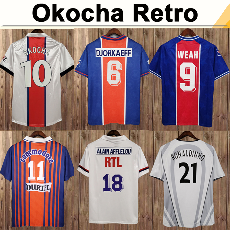 2000 2001 BECKHAM OKOCHA Mens Retro Soccer Jerseys RONALDINHO IBRAHIMOVIC LEROY Home Blue Away White Football Shirt Uniforms, Black;yellow
2000 2001 BECKHAM OKOCHA Mens Retro Soccer Jerseys RONALDINHO IBRAHIMOVIC LEROY Home Blue Away White Football Shirt Uniforms, Black;yellow