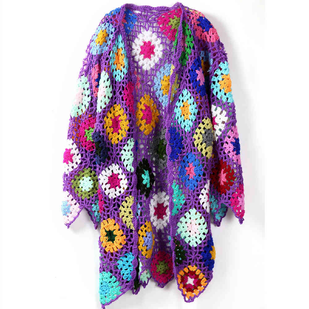 Handmade Crochet Beach Cover Up Sexy Hollow Out Mesh Knitted Tunic Swimsuit Coverup Womens Sarong Robe De Plage A442 210420