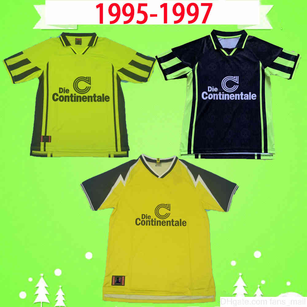 1995 1996 1997 retro soccer jersey HOME green yellow away black 95 96 97 classic Vintage football shirt uniform Möller HERRLICH CHAPUISAT SAMMER, Black;yellow
1995 1996 1997 retro soccer jersey HOME green yellow away black 95 96 97 classic Vintage football shirt uniform Möller HERRLICH CHAPUISAT SAMMER, Black;yellow