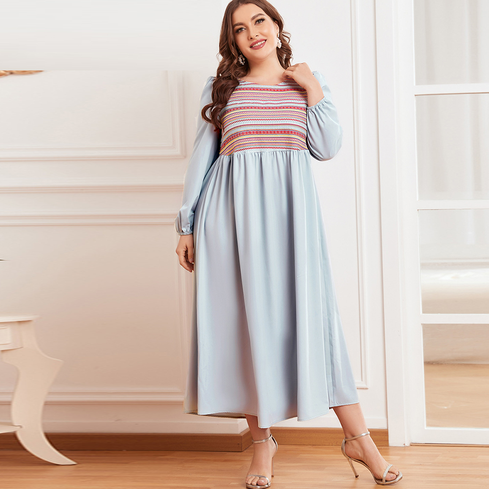Ramadan Robe Eid Abaya Dubai Muslim Dress Turkey Islam Clothing Djellaba Femme Plus Size Dresses For Women Vestido De Mujer
Ramadan Robe Eid Abaya Dubai Muslim Dress Turkey Islam Clothing Djellaba Femme Plus Size Dresses For Women Vestido De Mujer