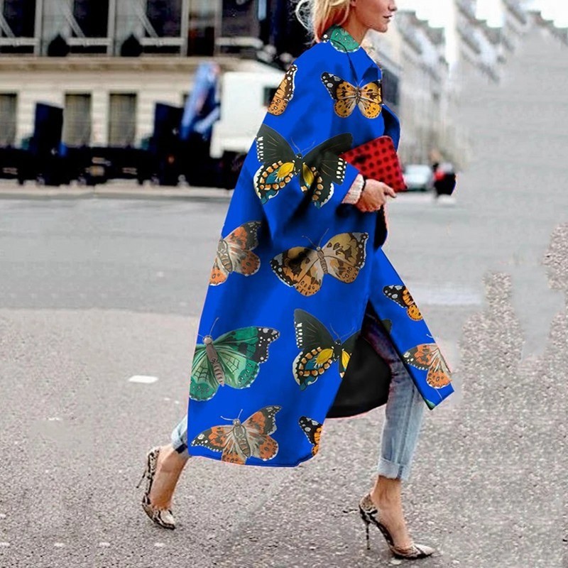 Women's Trench Coats Jacket Chic Ethnic Printed Flower Ladies Long Winter Lapel Cotton Vintage Fashion Female Outwear 7VQX, Yellow
Women's Trench Coats Jacket Chic Ethnic Printed Flower Ladies Long Winter Lapel Cotton Vintage Fashion Female Outwear 7VQX, Yellow