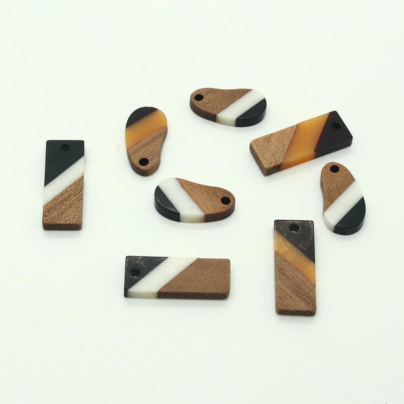 Charms 2/4/6Pcs Cute Irregular Waterdrop Rectangle Wood Earrings Retro Pendant For Bracelet Necklace Handmade Jewelry Accessory, Bronze;silver
Charms 2/4/6Pcs Cute Irregular Waterdrop Rectangle Wood Earrings Retro Pendant For Bracelet Necklace Handmade Jewelry Accessory, Bronze;silver