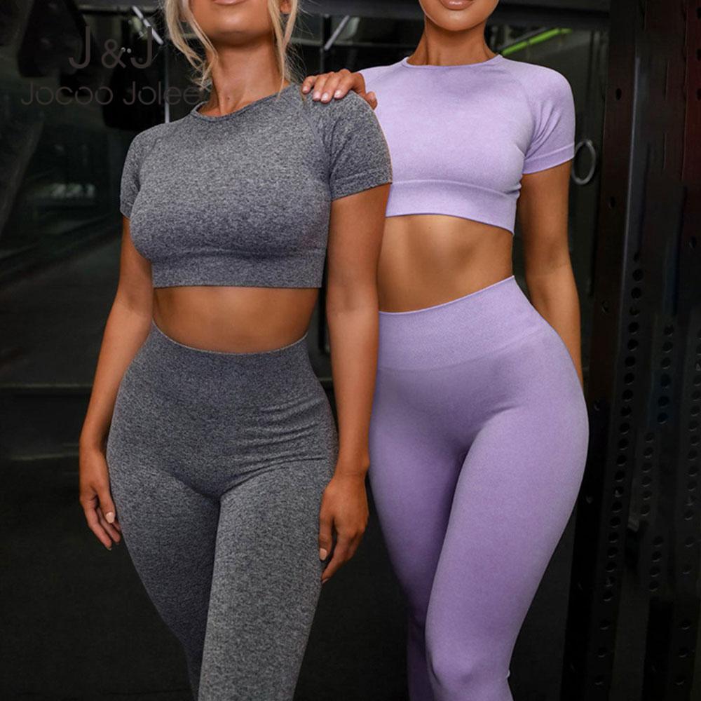 Two Piece Set Women Shirts Legging Work-out Sports Short Sleeve Crop Top High Waist Running Legging Suits Fitness Tracksuit 210518, Pink shorts
Two Piece Set Women Shirts Legging Work-out Sports Short Sleeve Crop Top High Waist Running Legging Suits Fitness Tracksuit 210518, Pink shorts
