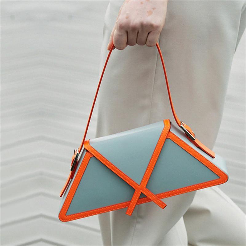 Evening Bags 2021 Trendy Women Shoulder Luxury Designer Handbag Mixed Color Trapezoid Shape Fashion Underarm Bag Bolso Mujer, Black
Evening Bags 2021 Trendy Women Shoulder Luxury Designer Handbag Mixed Color Trapezoid Shape Fashion Underarm Bag Bolso Mujer, Black