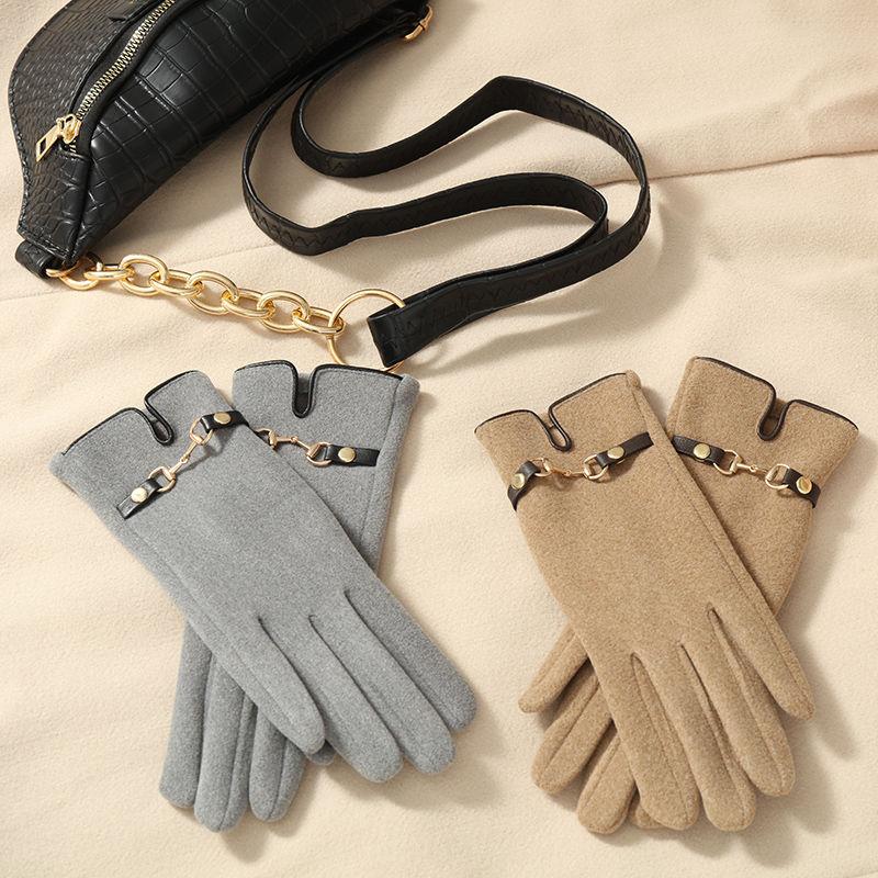 Women 's Winter Korean Style Thin Warm And Cute Cold-Proof Touch Screen Cycling Driving Gloves Five Fingers
Women 's Winter Korean Style Thin Warm And Cute Cold-Proof Touch Screen Cycling Driving Gloves Five Fingers