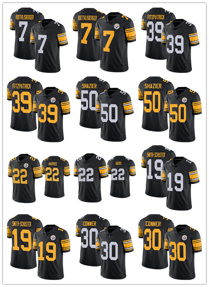 PittsburghSteelersMEN Najee Harris T.J. Watt Ben Roethlisberger Devin Bush Mason Rudolph Minkah Fitzpatrick Limited Alternate Jersey Vapor Untouchable, 11
PittsburghSteelersMEN Najee Harris T.J. Watt Ben Roethlisberger Devin Bush Mason Rudolph Minkah Fitzpatrick Limited Alternate Jersey Vapor Untouchable, 11