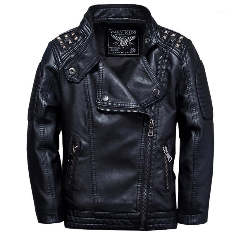Jackets Fashion Rivet Boy Outerwear Spring Autumn Winter PU Jacket Children Warm Simier Coat For, Blue;gray
Jackets Fashion Rivet Boy Outerwear Spring Autumn Winter PU Jacket Children Warm Simier Coat For, Blue;gray