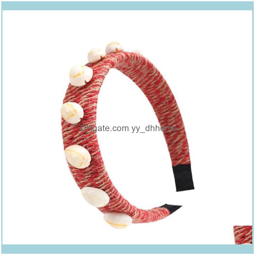 Jewelry Jewelrypc Headband American Creative Shell Women Aessories Baroque Hairband St Rope Headdress Hair Wide Side T0K6 Clips & Barrettes
Jewelry Jewelrypc Headband American Creative Shell Women Aessories Baroque Hairband St Rope Headdress Hair Wide Side T0K6 Clips & Barrettes