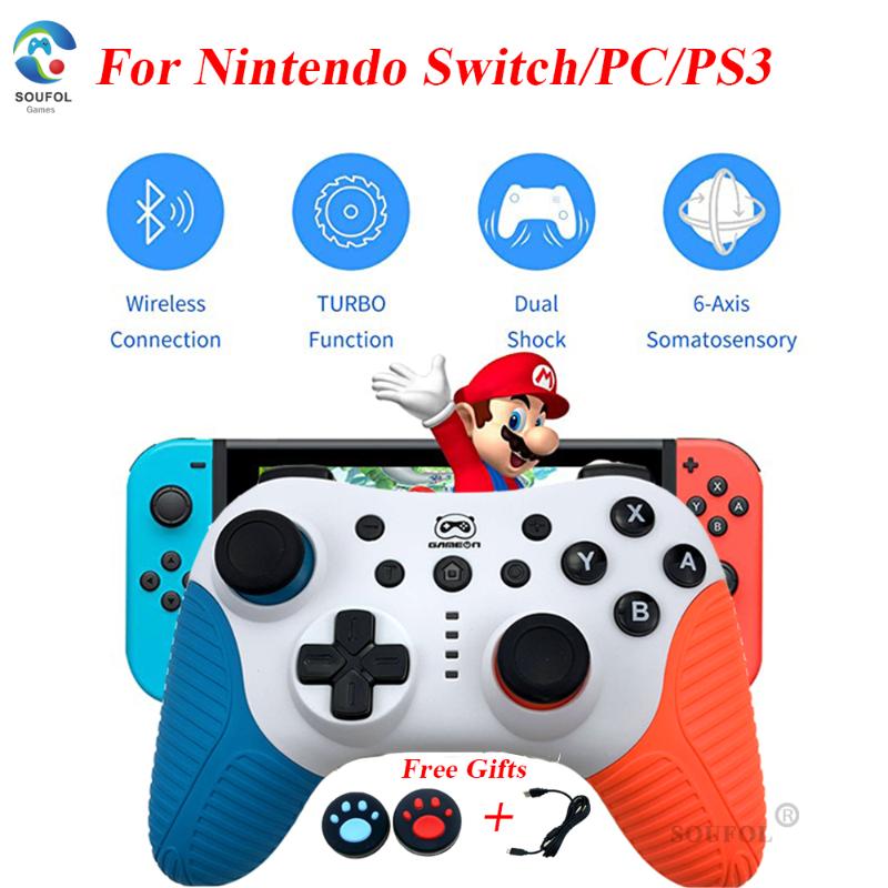 Game Controllers & Joysticks Wireless Controller Joystick For Switch NS Pro Console Bluetooth Gamepad Joypad PC Control Accessories
Game Controllers & Joysticks Wireless Controller Joystick For Switch NS Pro Console Bluetooth Gamepad Joypad PC Control Accessories