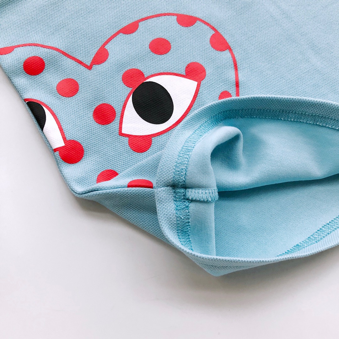 Summer baby girls polo dress kids Girls Turn Collar Short Sleeve casual Dresses Children Cotton sport clothes