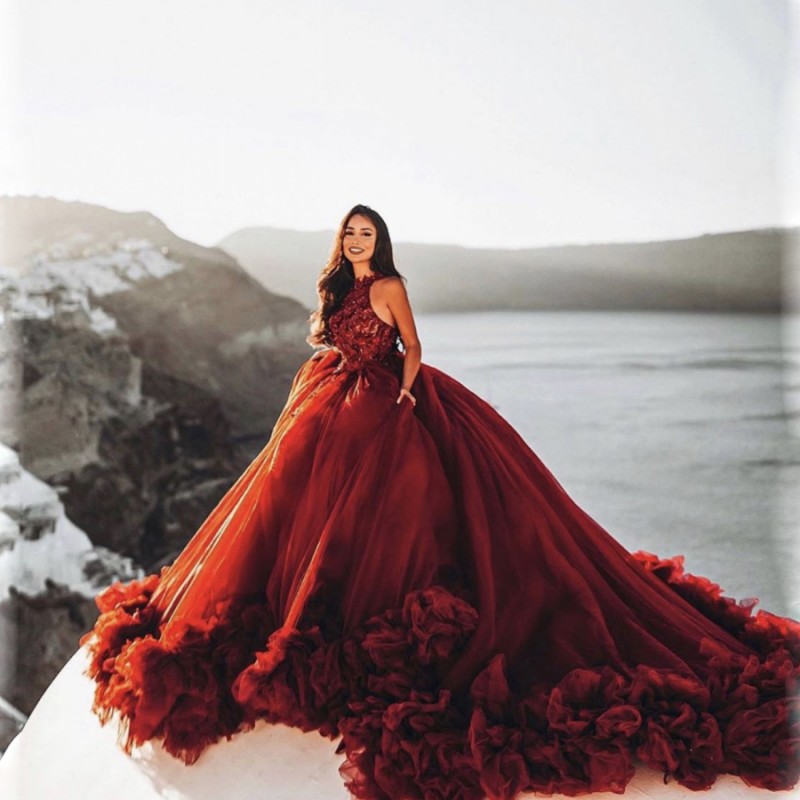 Stylish Burgundy Evening Dress Ruched Long Train Sleeveless Vintage Prom Gowns Lace Beading Sexy Vestidos De Novia, Pink
Stylish Burgundy Evening Dress Ruched Long Train Sleeveless Vintage Prom Gowns Lace Beading Sexy Vestidos De Novia, Pink