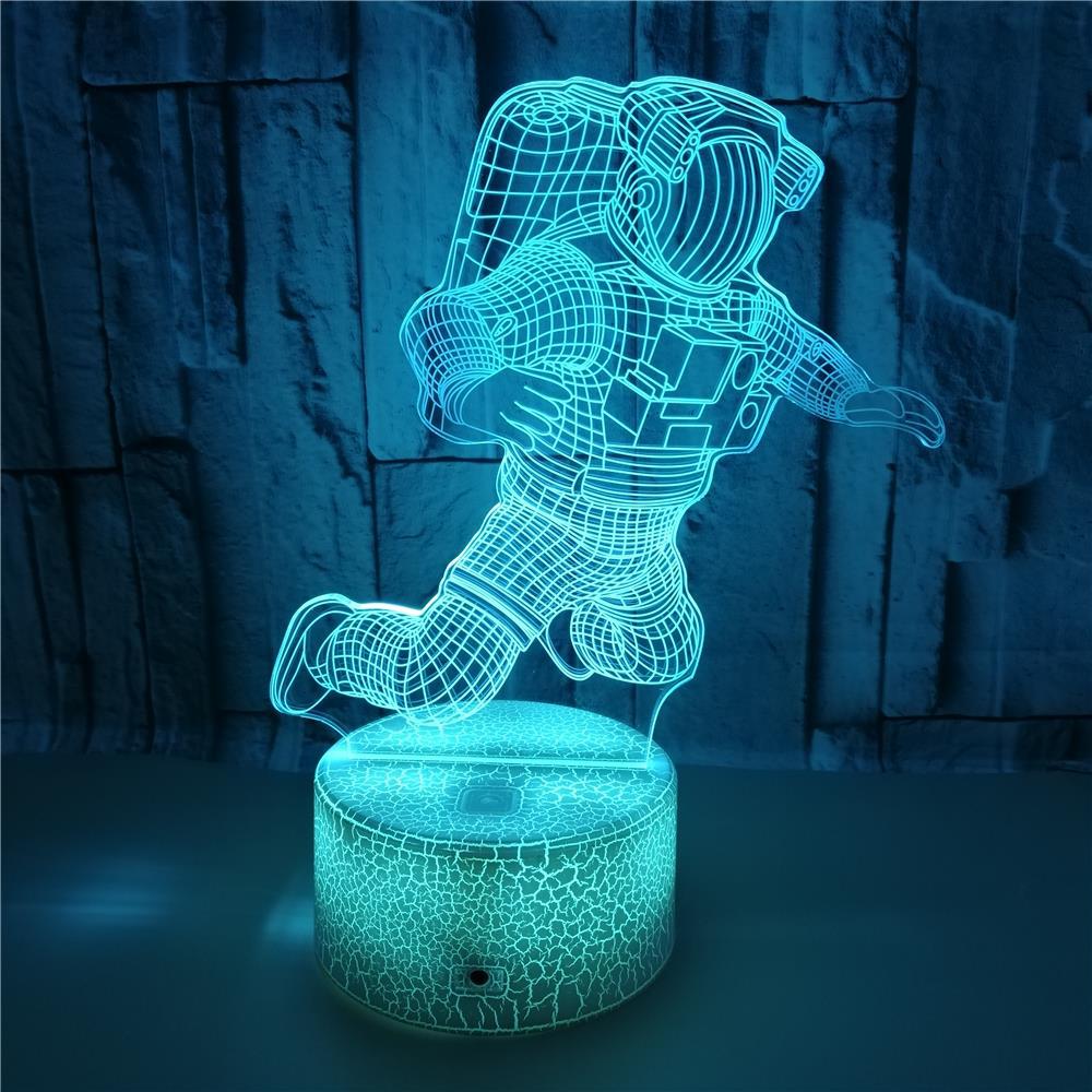 Creative Spaceman Small Night Lamp Astronaut 3D Table Lamp Internet Celebrity for Birthdays and Valentines Days Gift 16 Colors 3D Small Nigh
Creative Spaceman Small Night Lamp Astronaut 3D Table Lamp Internet Celebrity for Birthdays and Valentines Days Gift 16 Colors 3D Small Nigh