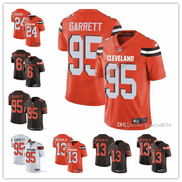Custom Mens women youth ClevelandBrowns13 Odell Beckham Jr 6 Baker Mayfield 95 Myles Garrett 24 Nick Chubb Brown orange Limited Football Jerseys
Custom Mens women youth ClevelandBrowns13 Odell Beckham Jr 6 Baker Mayfield 95 Myles Garrett 24 Nick Chubb Brown orange Limited Football Jerseys
