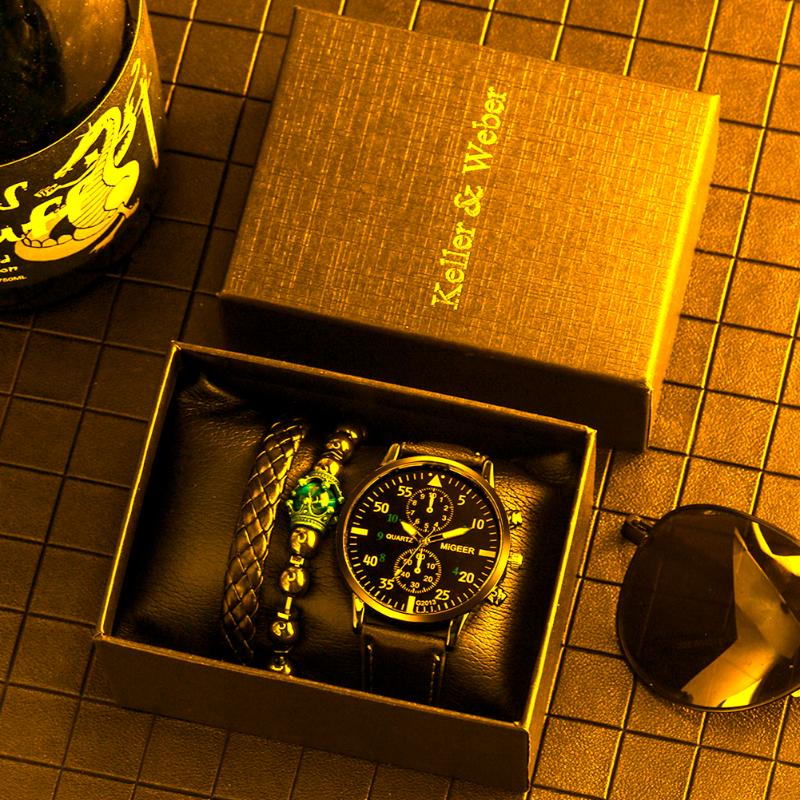 Wristwatches Watch Bracelets For Men Gifts Set Business Sport Quartz Bracelet Homme Watches 2022 Luxury Gift Husband, Gifts set 3
Wristwatches Watch Bracelets For Men Gifts Set Business Sport Quartz Bracelet Homme Watches 2022 Luxury Gift Husband, Gifts set 3