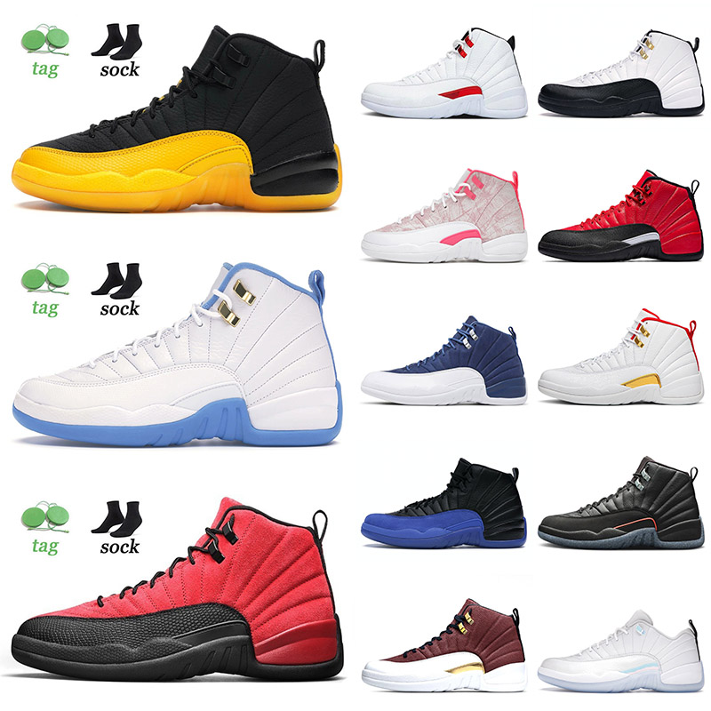 12 12s XII Jumpman Top Quality Retro Basketball Shoes University Gold Blue Flu Game Jorden Indigo The Master Trainers Sneakers Size 13, C6 dark grey 40-47
12 12s XII Jumpman Top Quality Retro Basketball Shoes University Gold Blue Flu Game Jorden Indigo The Master Trainers Sneakers Size 13, C6 dark grey 40-47