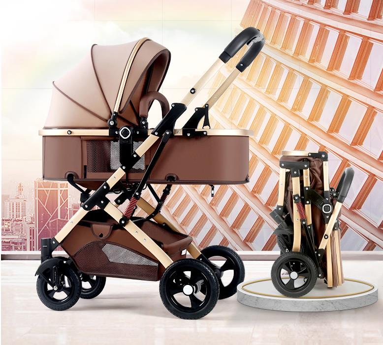 Stroller can sit, lie down, lightly fold, high landscape shock absorption, two-way newborn child baby
Stroller can sit, lie down, lightly fold, high landscape shock absorption, two-way newborn child baby