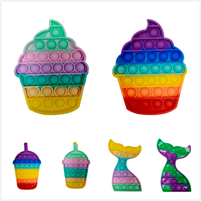 Push Bubble Anti Stress Relief Toy Kids Bubbles Pop It Ice Cream Board Game Gifts Children Fun Pressure Reduction
Push Bubble Anti Stress Relief Toy Kids Bubbles Pop It Ice Cream Board Game Gifts Children Fun Pressure Reduction