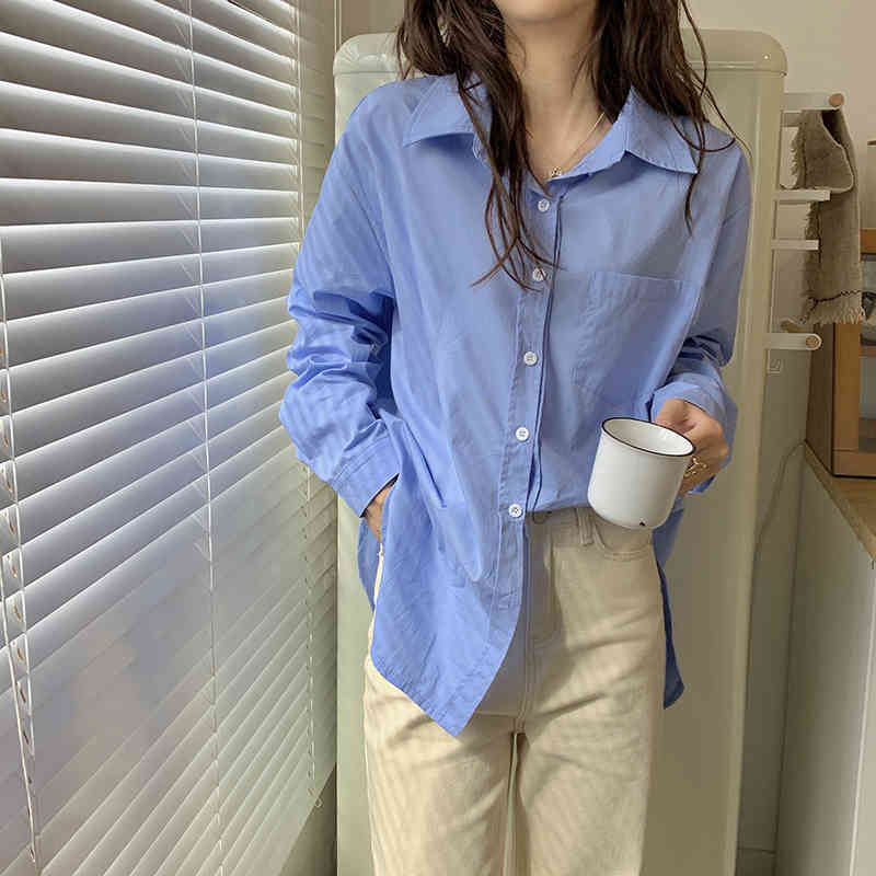 Gentle Solid Lapel Office Lady Female Elegance Stylish Women Chic Basic Blouses All Match Streetwear Shirts 210421