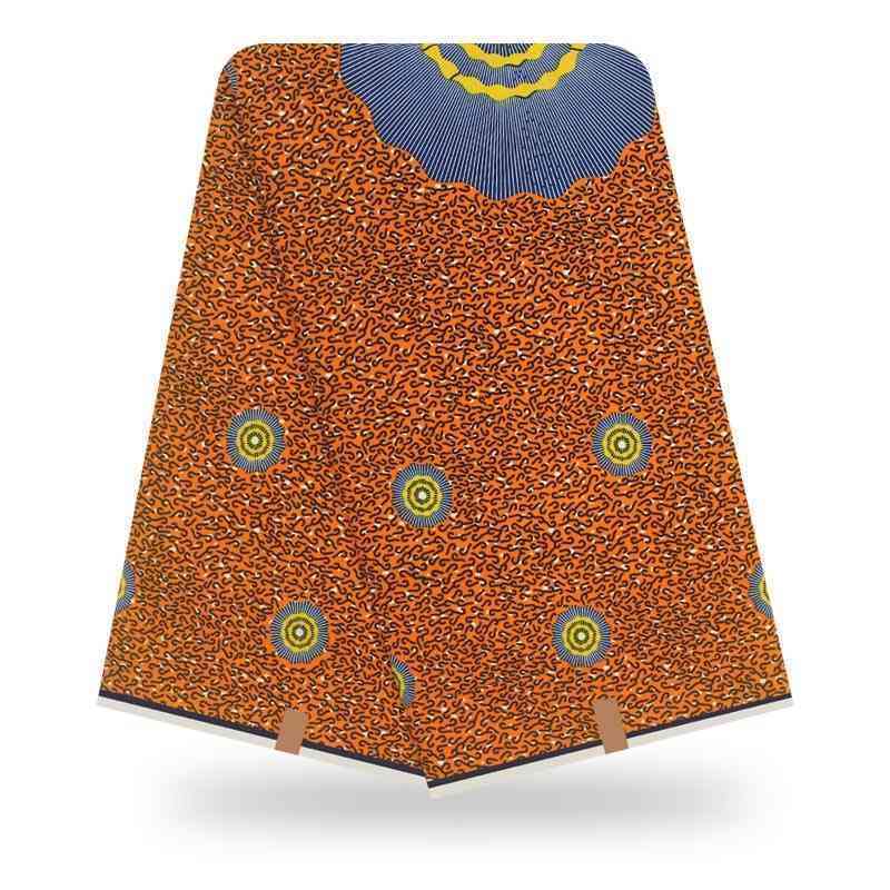 African prints patchwork 6yards cotton real wax ankara fabric for clothes 210408
