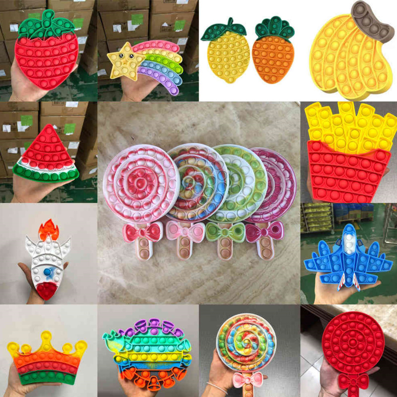Fruits Lollipop Burger Shapes Fidget Push Pop Bubble Popper Sensory Finger Puzzle Board Tiktok Stress Relief Poo-its Poppers Family Kids Toys G50VWUY
Fruits Lollipop Burger Shapes Fidget Push Pop Bubble Popper Sensory Finger Puzzle Board Tiktok Stress Relief Poo-its Poppers Family Kids Toys G50VWUY