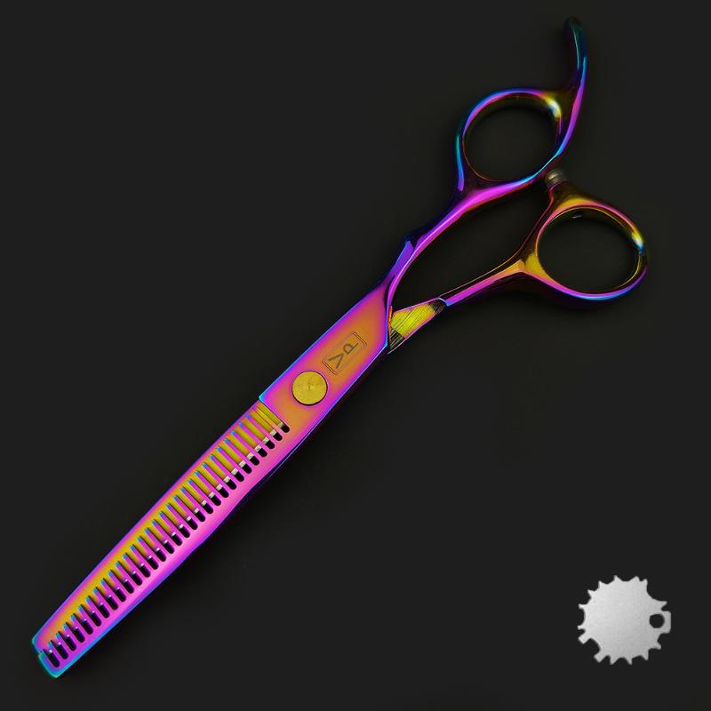 Hair Scissors 6.0 Japan Color Professional Hairdressing Shears Barber Accessories