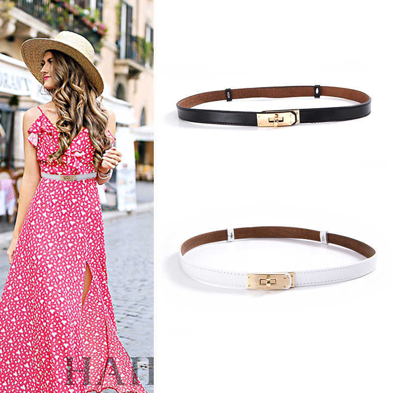Luxury Brand Belts for Women Waist Belt Genuine Leather h Cinturon Mujer Easy Belt Thin High Quality Ceinture Femme 2020 Cintos Q0624, Black
Luxury Brand Belts for Women Waist Belt Genuine Leather h Cinturon Mujer Easy Belt Thin High Quality Ceinture Femme 2020 Cintos Q0624, Black