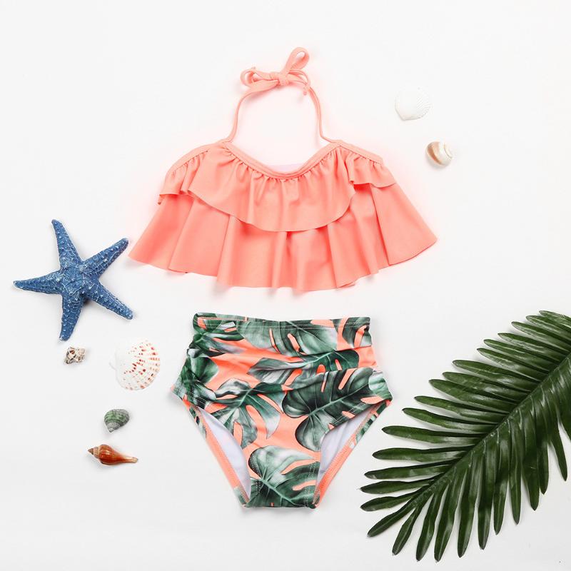 One-Pieces Toddler Baby Girl Swimwear 2 Pieces Set Little 2PCS Ruffle Halter Bathing Suit Swimsuit Sets Kids Children Bikini, Black
One-Pieces Toddler Baby Girl Swimwear 2 Pieces Set Little 2PCS Ruffle Halter Bathing Suit Swimsuit Sets Kids Children Bikini, Black