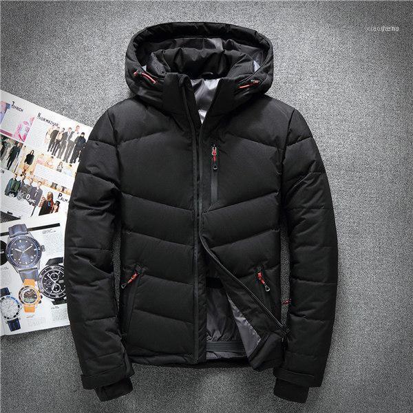 Men's Down & Parkas Winter Hooded White Duck Jackets Men Warm High Quality Coats Male Casual Outerwer Parka1, Black
Men's Down & Parkas Winter Hooded White Duck Jackets Men Warm High Quality Coats Male Casual Outerwer Parka1, Black