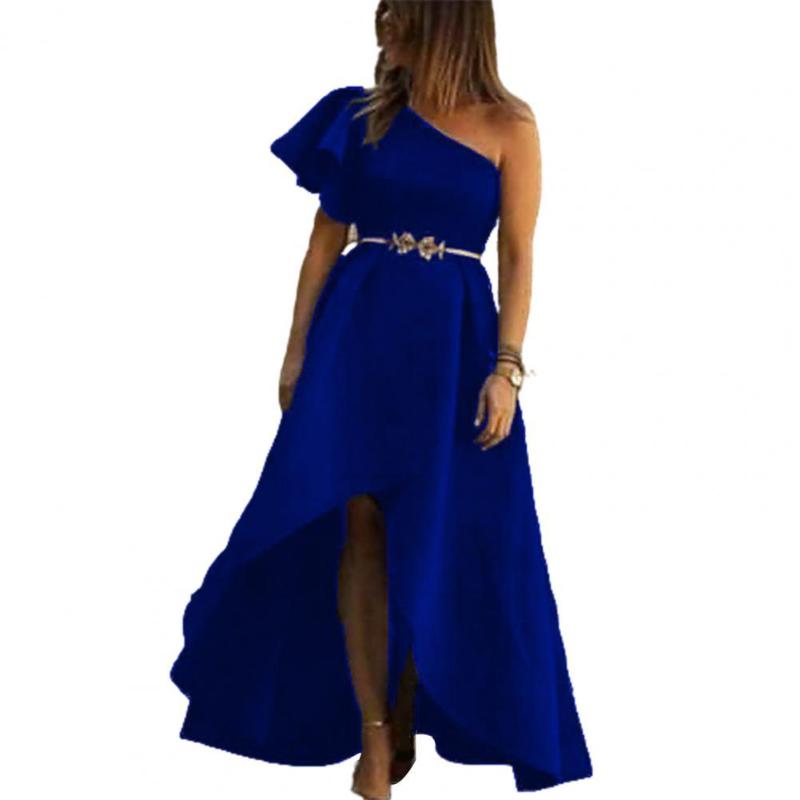 Casual Dresses Summer Women Short Sleeve Slant Collar Off Shoulder Large Irregular Hem Maxi Dress Sexy Party Robe Femme, Black;gray
Casual Dresses Summer Women Short Sleeve Slant Collar Off Shoulder Large Irregular Hem Maxi Dress Sexy Party Robe Femme, Black;gray