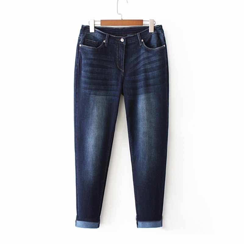 Women's Jeans Super-broad female jeans, casual fashion pants, with elasticity, of cotton washed high-waisted women g164 3AFS, 1# shoe box
Women's Jeans Super-broad female jeans, casual fashion pants, with elasticity, of cotton washed high-waisted women g164 3AFS, 1# shoe box