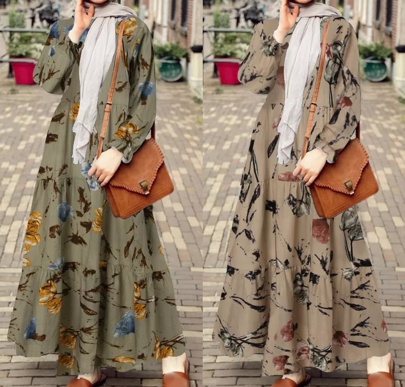 Ramadan Turkey India Muslim Dress Floral Abaya Duabi Arabic Vestidos Moroccon Kaftan Islamic Clothing Jilbab Gown Robe 2021
Ramadan Turkey India Muslim Dress Floral Abaya Duabi Arabic Vestidos Moroccon Kaftan Islamic Clothing Jilbab Gown Robe 2021