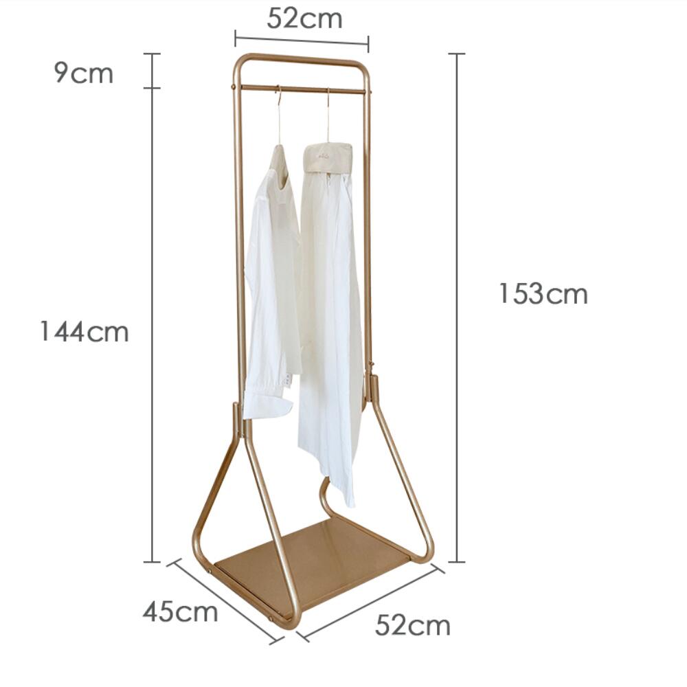 Bedroom clothes rack Landing Hotel cloth Storage Holders Nordic bathroom hanging clothing shelf land household small racks simple