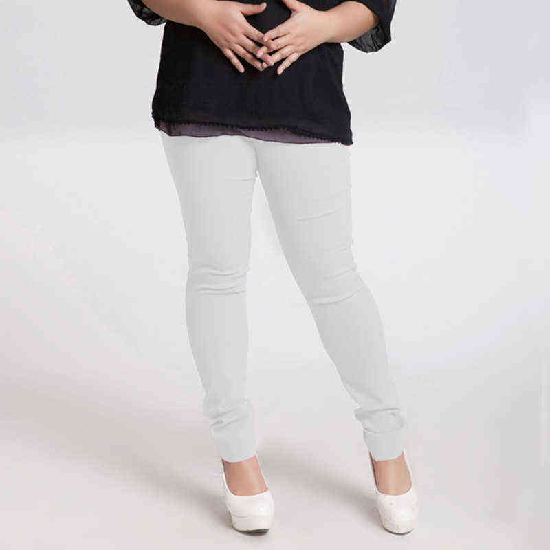 Sale Female s Leggings Womens Skinny Plus Large Size Candy Color Trousers Stretchy Super Elastic Band Pants 6XL 211115