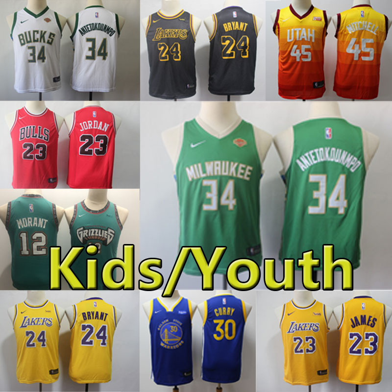 Utah Jazz 45 Donovan Mitchell Kids Basketball Jerseys Chicago Bulls 23 Michael Jordan Nba jersey Milwaukee Bucks 34 Giannis Antetokounmpo 23 LeBron James 30 Curry, Chicago bulls kids
Utah Jazz 45 Donovan Mitchell Kids Basketball Jerseys Chicago Bulls 23 Michael Jordan Nba jersey Milwaukee Bucks 34 Giannis Antetokounmpo 23 LeBron James 30 Curry, Chicago bulls kids