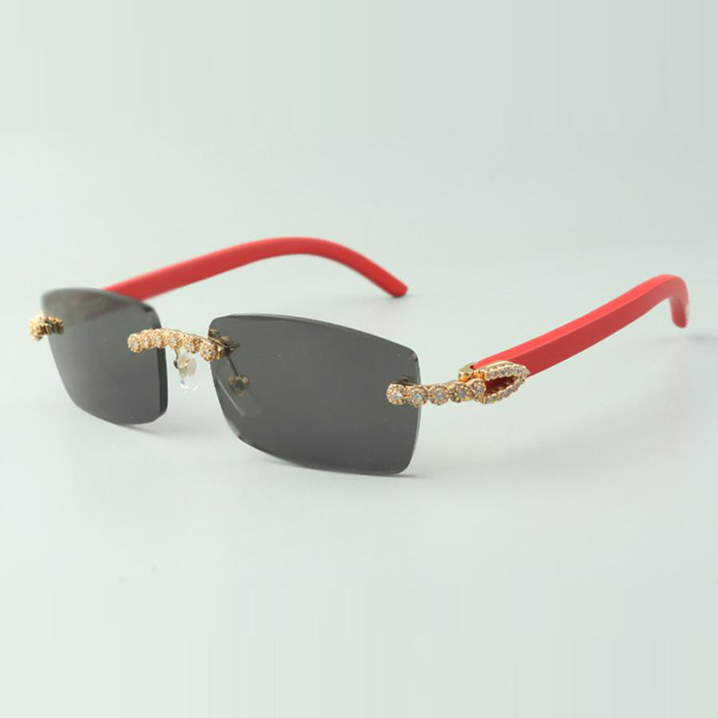 2022 Bouquet Diamond Sunglasses 3524012 with Natural red wooden sticks glasses Lens 3.0 Thickness
2022 Bouquet Diamond Sunglasses 3524012 with Natural red wooden sticks glasses Lens 3.0 Thickness