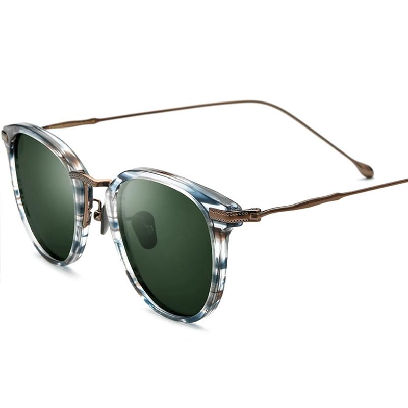 Sunglasses B Titanium Polarized Man Brand Vintage Designer Acetate Round Green Sun Glasses Woman Driving Shades Top Quality
Sunglasses B Titanium Polarized Man Brand Vintage Designer Acetate Round Green Sun Glasses Woman Driving Shades Top Quality