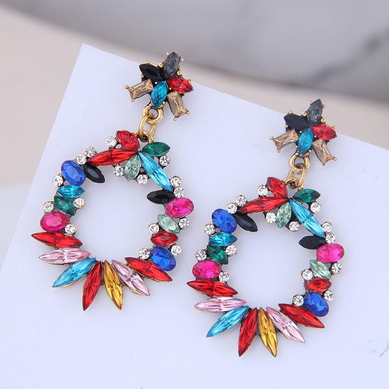 Dangle & Chandelier 2021 Bohemian Drop Earrings For Women Geometric Colourful Crystal Rhine Stone Earring Fashion Jewelry Accessories
Dangle & Chandelier 2021 Bohemian Drop Earrings For Women Geometric Colourful Crystal Rhine Stone Earring Fashion Jewelry Accessories
