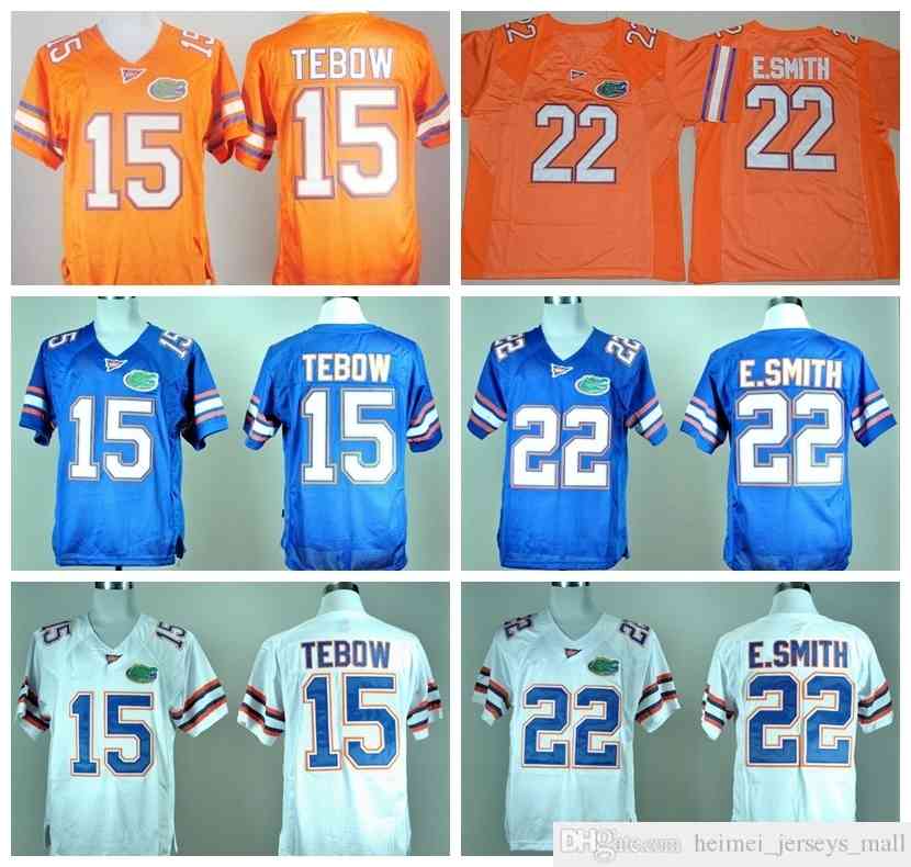 NCAA Florida Gators Football 15 Tim Tebow Jersey Wholesale 22 E.Smith Emmitt Smith Blue Orange White College Jerseys Embroider Shirt, Black
NCAA Florida Gators Football 15 Tim Tebow Jersey Wholesale 22 E.Smith Emmitt Smith Blue Orange White College Jerseys Embroider Shirt, Black
