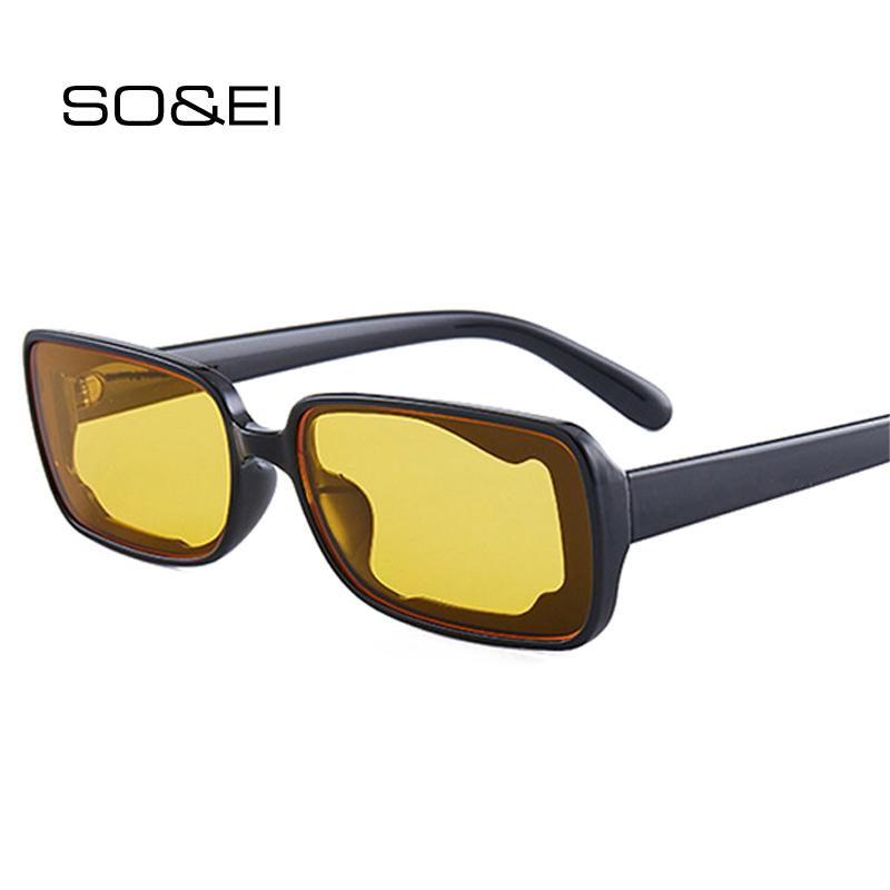 Sunglasses SO&EI Fashion Clear Ocean Lens Women Vintage Irregular Frame Eyewear Men Square Orange Sun Glasses Shades UV400, White;black
Sunglasses SO&EI Fashion Clear Ocean Lens Women Vintage Irregular Frame Eyewear Men Square Orange Sun Glasses Shades UV400, White;black