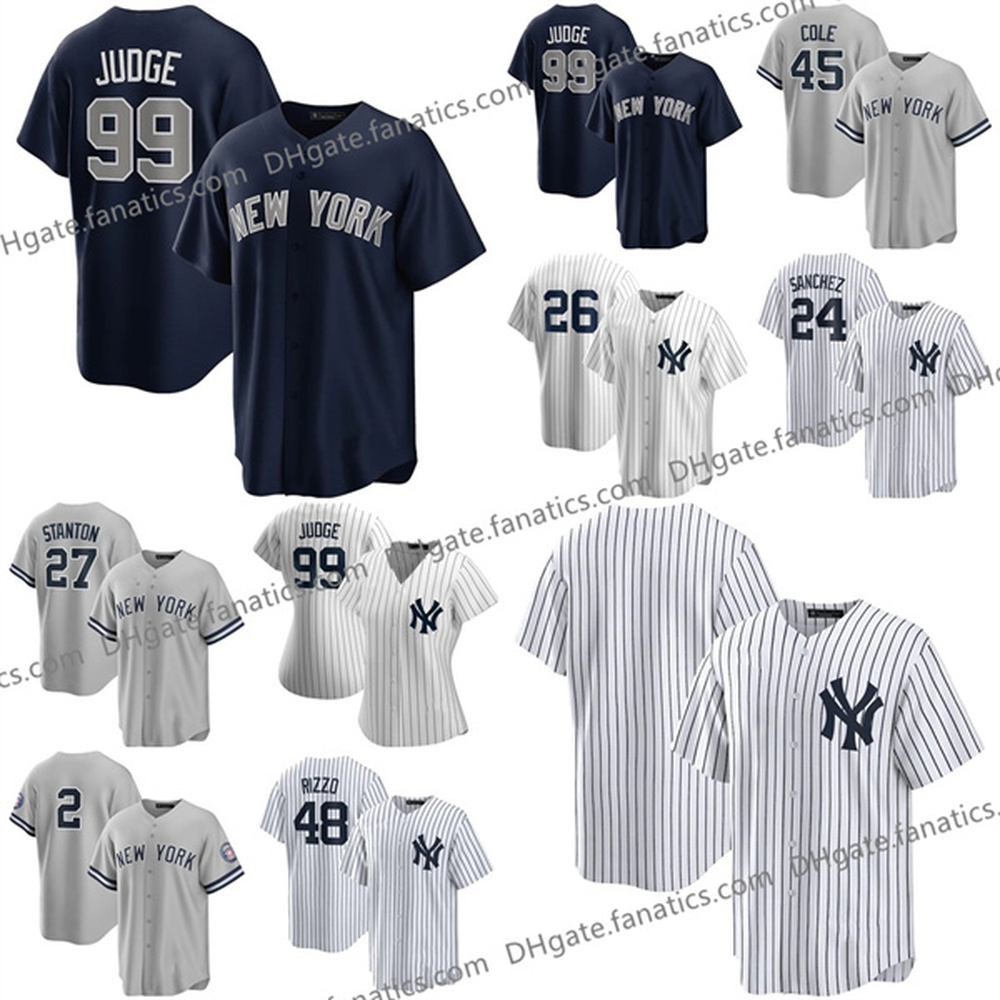 New Aaron Judge York Baseball Jersey Mens Womens Kids 11 Brett Gardner 45 Gerrit Cole 2 Derek Jeter 26 DJ LeMahieu No Name Number Stitched Any Name Number, Mens as photo
New Aaron Judge York Baseball Jersey Mens Womens Kids 11 Brett Gardner 45 Gerrit Cole 2 Derek Jeter 26 DJ LeMahieu No Name Number Stitched Any Name Number, Mens as photo