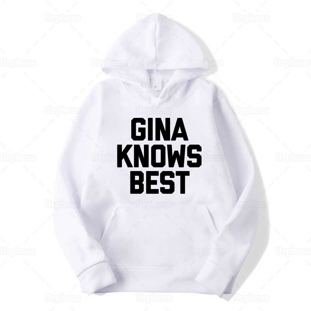 Brooklyn Nine Merch Gina Knows Hoodie Sweatershirt Same Style Graphic Hoodies 210910