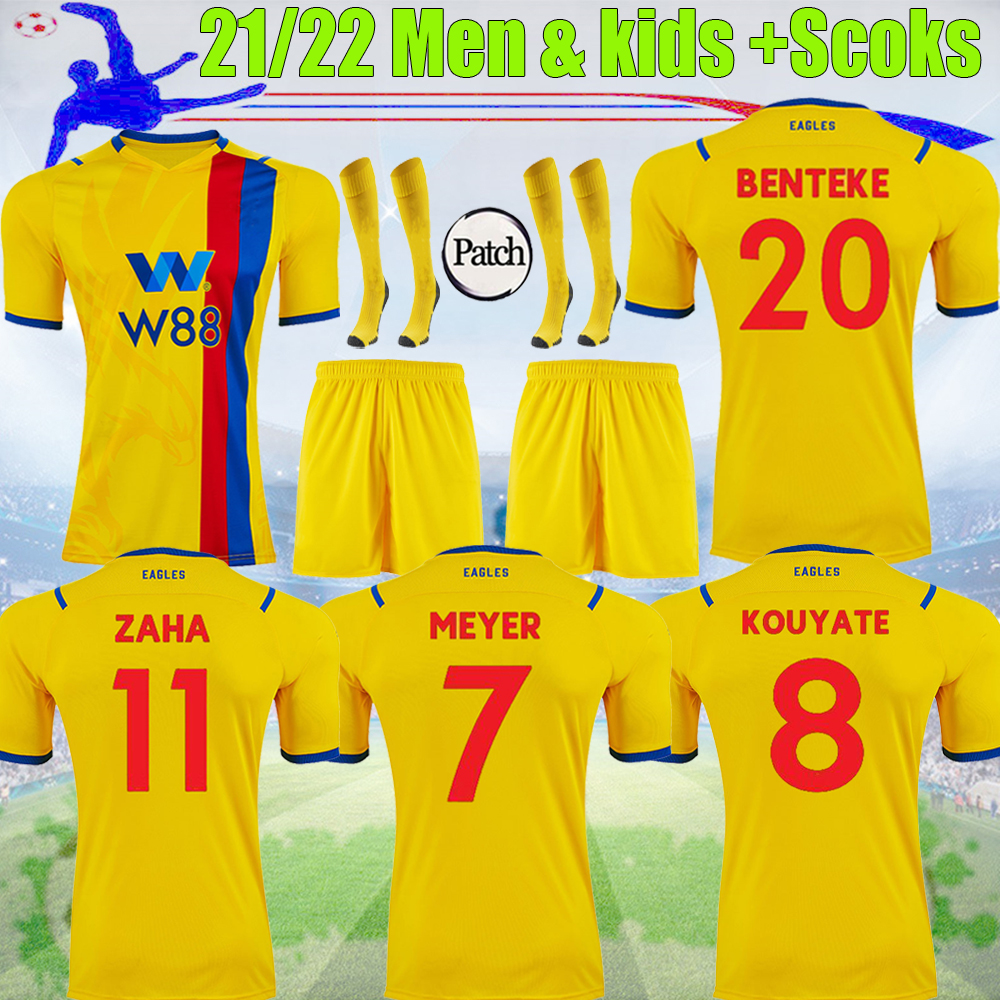 21 22 AWAY CRYSTAL Soccer Jerseys 2021 2022 YELLOW men kids kit Zaha MILIVOJEVIC PALACE TOWNSEND SAKHO BENTEKE VAN AANHOLT Football Shirt
21 22 AWAY CRYSTAL Soccer Jerseys 2021 2022 YELLOW men kids kit Zaha MILIVOJEVIC PALACE TOWNSEND SAKHO BENTEKE VAN AANHOLT Football Shirt