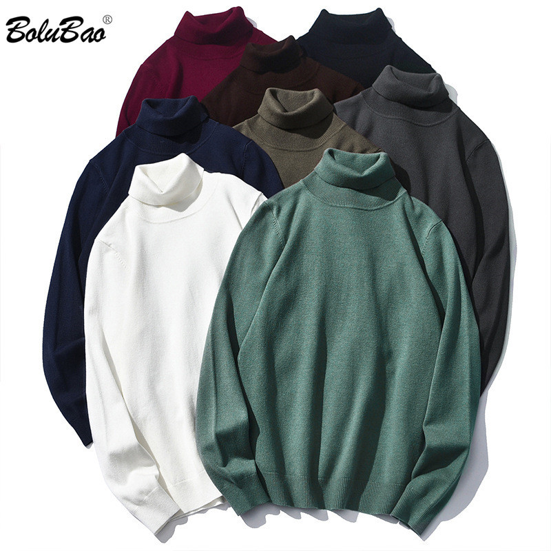 BOLUBAO Brand Men Solid Color Turtleneck Sweater Men Slim Warm Casual Sweater Autumn Winter Fashion Turtleneck Sweater Male 210518, Light gray
BOLUBAO Brand Men Solid Color Turtleneck Sweater Men Slim Warm Casual Sweater Autumn Winter Fashion Turtleneck Sweater Male 210518, Light gray