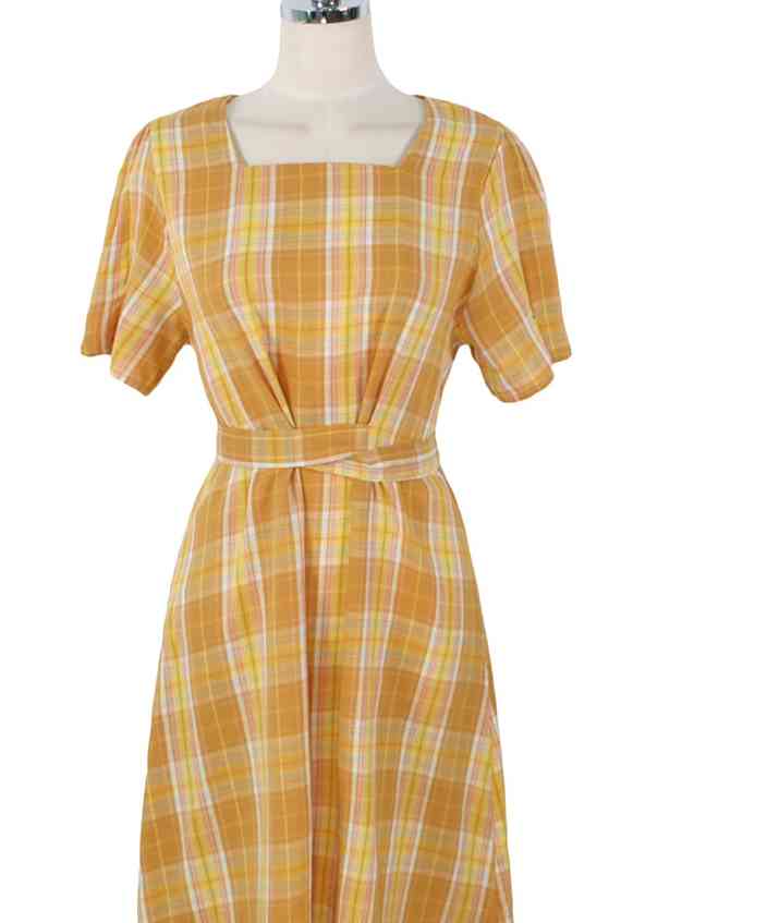 S- XL Plus Size Summer Dress Girls Party Female Vintage PLAID short Sleeve Women es purple oversize Robe Vestido 210423