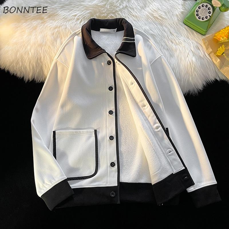 Men's Jackets Jacket Men American Retro Patchwork Autumn Winter Fashion Outwear Trendy Casual College Harajuku Streetwear Unisex Couple Flee, Black;brown
Men's Jackets Jacket Men American Retro Patchwork Autumn Winter Fashion Outwear Trendy Casual College Harajuku Streetwear Unisex Couple Flee, Black;brown
