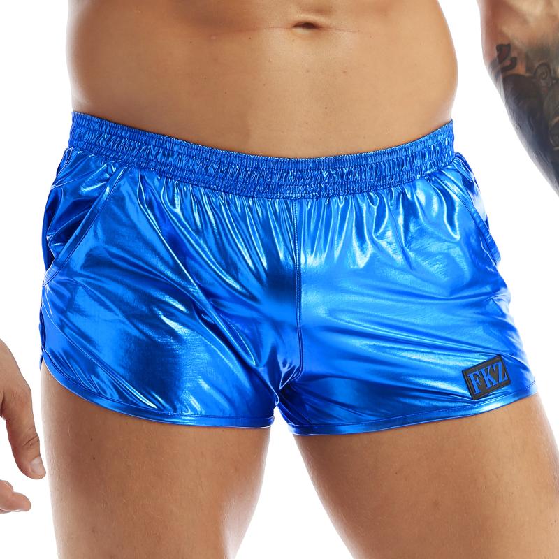 Men's Shorts ChicTry Male Mens Shiny Metallic Night Club Party Boxer Elastic Waist Stage Performance Clubwear Costume Pants, White;black
Men's Shorts ChicTry Male Mens Shiny Metallic Night Club Party Boxer Elastic Waist Stage Performance Clubwear Costume Pants, White;black