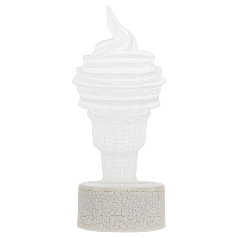 Night Lights 1 Set 3D Ice Cream Shape Illusion Light Touch Control Lamp 7 Color Changing
Night Lights 1 Set 3D Ice Cream Shape Illusion Light Touch Control Lamp 7 Color Changing