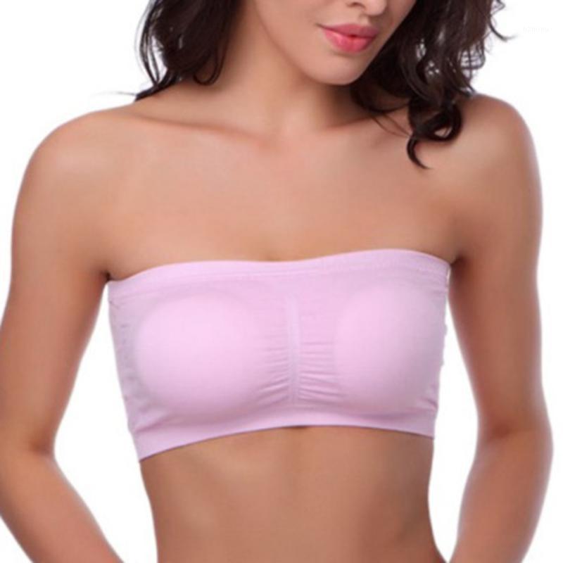 Bustiers & Corsets Seamless Tube Top For Women Bandeau Crop Bra Girls Strapless Padded Bralette Women' Underwear
Bustiers & Corsets Seamless Tube Top For Women Bandeau Crop Bra Girls Strapless Padded Bralette Women' Underwear