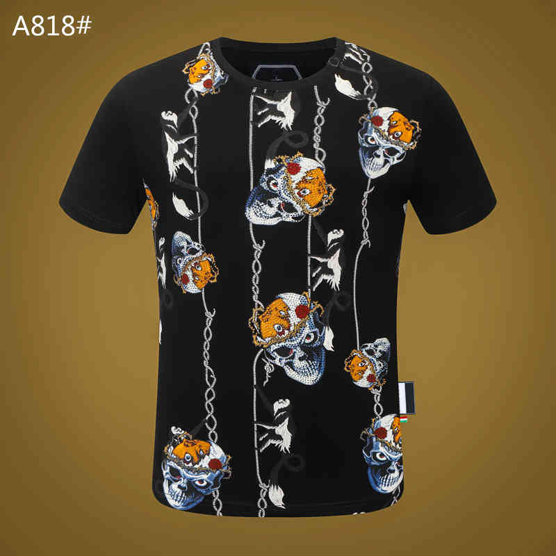 Pp Skull Men tee Hip Hop Street Top T-shirt Male Round Neck Short Sleeve Maglietta Da Uomo Camiseta Para Hombre, White;black
Pp Skull Men tee Hip Hop Street Top T-shirt Male Round Neck Short Sleeve Maglietta Da Uomo Camiseta Para Hombre, White;black