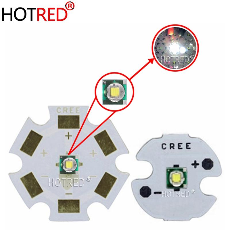 

Bulbs Cree LED XPE XP-E R3 3535 SMD 1W 3W High Power Diode Cold Warm White Blue Red Chip Emitter With 20mm 16mm Board